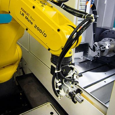 La charge utile 7kg atteignent le bras de transfert de robot du compagnon 200iD de 717mm LR