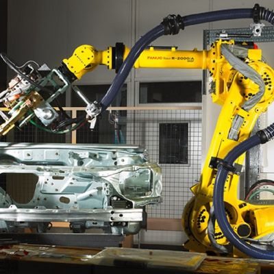 Robot de peinture de la portée 2655mm de la charge utile 165kg de R-2000iC/165F