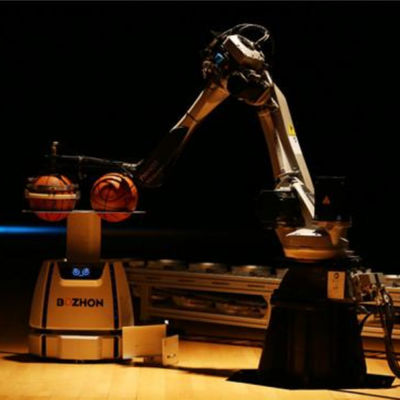 Axe de collaboration Racer-7-1.0 du bras 6 de robot avec le bras de transfert de robot
