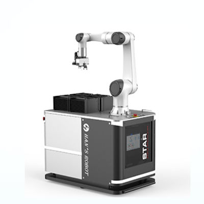 Plate-forme mobile de l'étoile de 6 d'axe de bras Han de robot manipulant le robot Cobot programmable