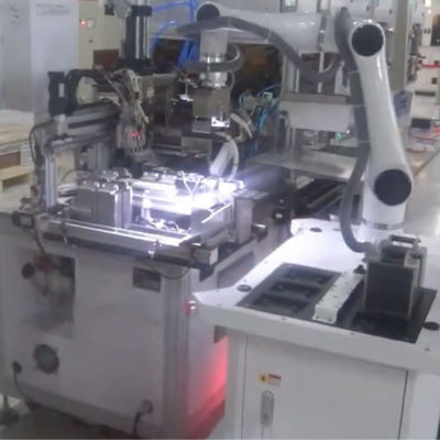 Plate-forme mobile de l'étoile de 6 d'axe de bras Han de robot manipulant le robot Cobot programmable