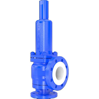 Type 447 avec la pleine PTFE-doublure à la soupape de sûreté à ressort d'admission et de débouché
