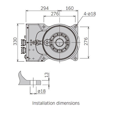 Robot facile de soudure à l'arc électrique de gestion de la portée 2036mm de la charge utile 6kg d'axe de BA006L 6