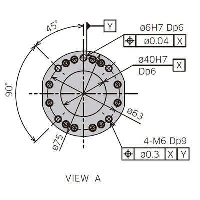 La charge utile 10kg de RS010L atteignent 1925mm robot ultra-rapide d'emballage de design compact de 6 axes
