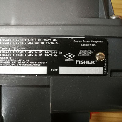 Régulateur de filtre de With 67DFSR de contrôleur de valve de DVC6200p Digital pour la soupape de commande