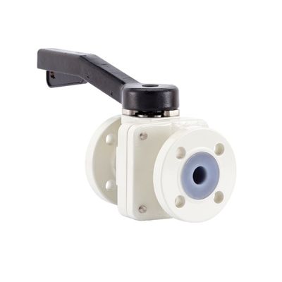 Neotecha NXR PFA a chemisé des robinets à tournant sphérique avec les normes manuelles api 609 de déclencheurs