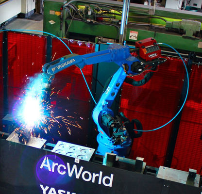 Robot de 6 Aixs avec 12KG la portée de la charge utile 2010MM de la machine de soudure AR2010 avec le bras de robot industriel