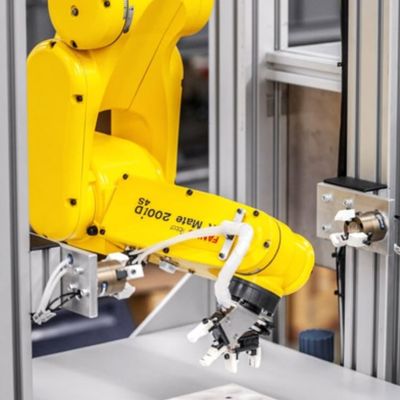 Petit compagnon 200iD de la LR de bras de robot de 6 axes pour pulvériser le bras robotique industriel