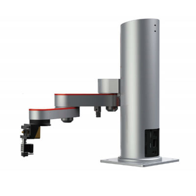 Chargeant et déchargeant l'axe 4 du Z-bras 1632 de Hitbot de robot de transfert comme Cobot