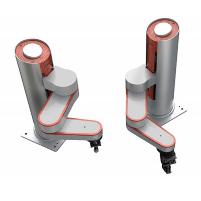 Chargeant et déchargeant l'axe 4 du Z-bras 1632 de Hitbot de robot de transfert comme Cobot