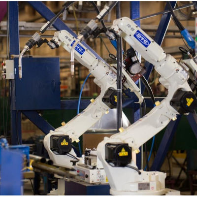 Automobile d'OTC FD-B6 d'axe du robot de soudure de MIG 6 soudant la machine de soudure robotique