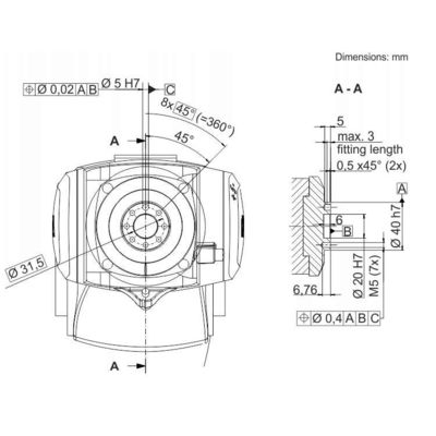 Axe du bras 6 de robot de la commande numérique par ordinateur R900-2 de Kr 6 de robot d'inspection en tant que robot industriel