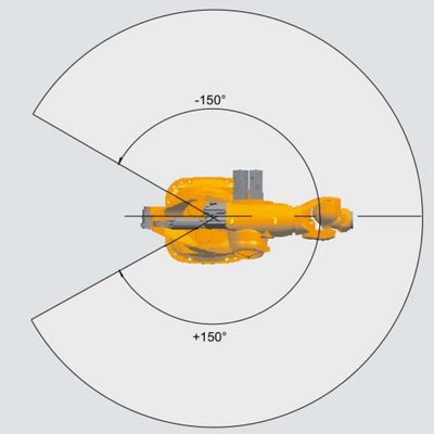 Soudage par points 1000 de titan de Kr d'axe du bras 6 de robot de soudure comme machine de soudure
