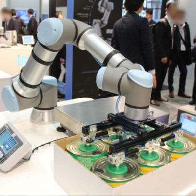 Bras robotique du robot UR d'axe de collaboration du robot UR3e 6 pour Cobot de tri visuel