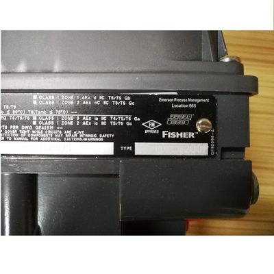 Positionneur intelligent de valve de corps de valve de Support Profibus With de contrôleur de valve de FIELDVUE DVC6200p Digital