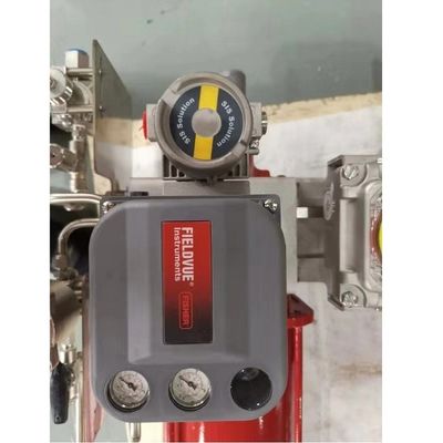 Travail de action de double de FIELDVUE DVC6200 SIS Digital Valve Controller For avec la soupape de commande comme positionneur de valve
