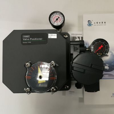 Positionneur 3710 pneumatique utilisé avec les déclencheurs rotatoires de diaphragme et de piston comme pièces de valve