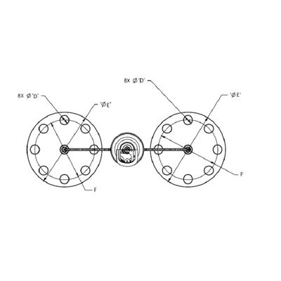 émetteur qualifié sous-marin de différence de pression du Rose-bâti 3251 avec le transmetteur de pression de rose-bâti