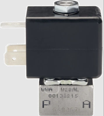 Le type 7011 de Burkert en tant que valve à action directe du plongeur 22-Way avec IP65 a employé en tant qu'électrovanne pour des pièces de valve