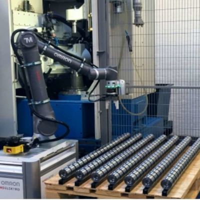 Automatisation du bras de robot de soudage OMRON TM12 6 axes bras robotique en tant que robot collaboratif