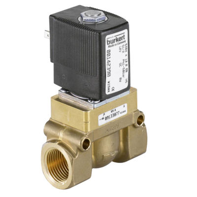 Type de Burkert 5404 vanne électromagnétique avec 2/2-Way assisté comme valve de piston des pièces de valve