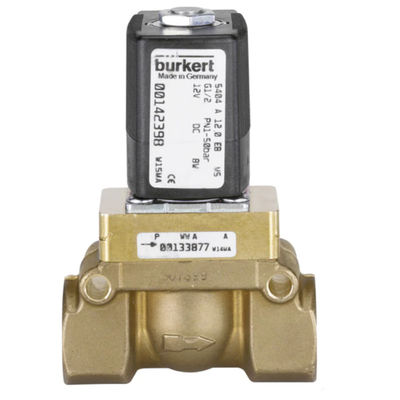 Type de Burkert 5404 vanne électromagnétique avec 2/2-Way assisté comme valve de piston des pièces de valve