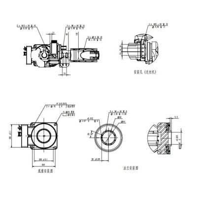 Axe du robot TKB1440-10kg-1455mm 6 de soudure à l'arc électrique pour la soudure comme machine de soudure