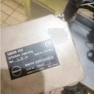 Positionneur de grande précision de Samson 4763 comme pièces de valve pour la soupape de commande de Samson Valve