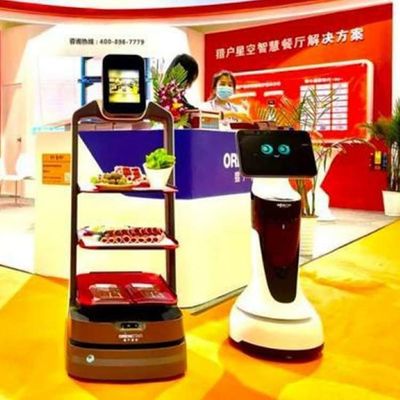 Robot Chine de service avec la navigation automatique pour le robot de la livraison AI de nourriture
