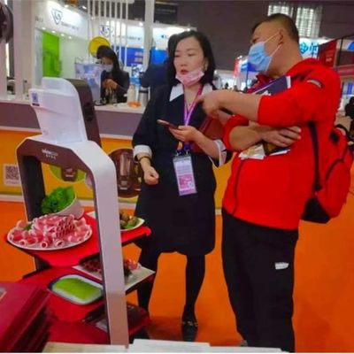 Robot Chine de service avec la navigation automatique pour le robot de la livraison AI de nourriture