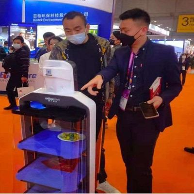 Robot Chine de service avec la navigation automatique pour le robot de la livraison AI de nourriture