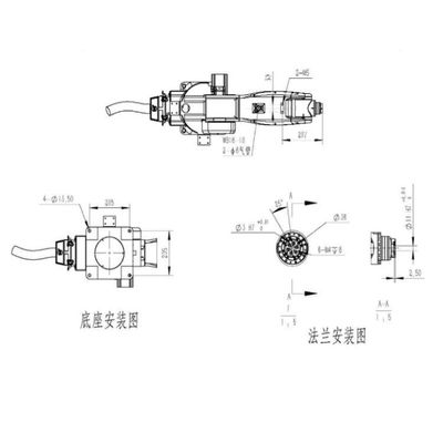 Robot de transfert de bras robotique d'axe de la Chine TKB1210-7KG-960mm 6 de robot industriel