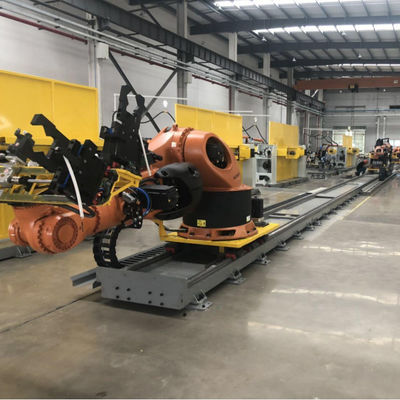 Rail de guide linéaire d'utilisation de bras de robot industriel avec la haute charge utile et utilisation à grande vitesse pour le robot d'abb ou tout autre robot industriel