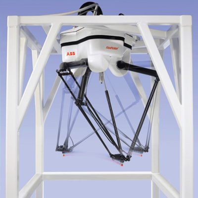 Bras intelligent industriel de robot d'ABB IRB 360 avec des haches 3/4 delta de bras avec le robot de transfert de delta de machine