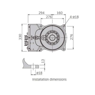 Armure de robot de soudage par arc 6 axe BA006N pour l'automatisation du soudage par arc CNC en tant que robot de soudage