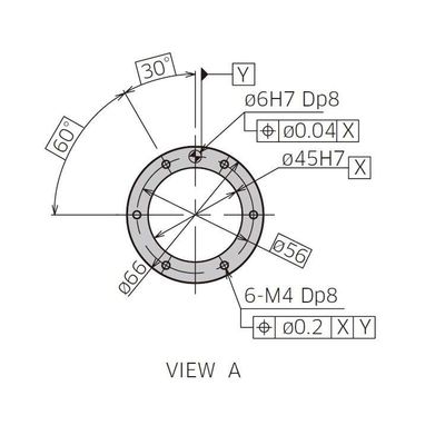 D'autres soudeuses d'arc avec l'axe de soudure robotique du bras 6 de BA006L pour la soudure à l'arc électrique