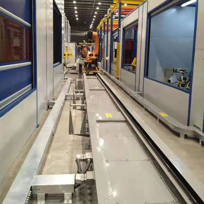 Rails de guide de robot avec la charge utile 500KG et portée de 2000MM en tant que rail de guide linéaire pour la machine de commande numérique par ordinateur