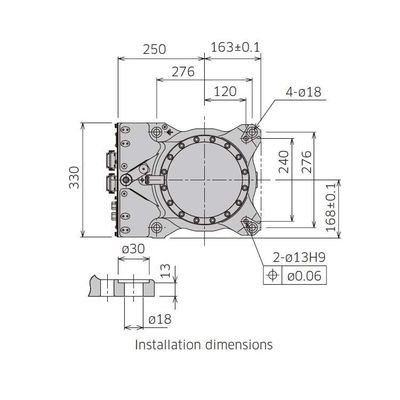 Armure de soudage robotisé 6 axes RA020N avec positionneur de soudage CNGBS comme autre équipement de soudage