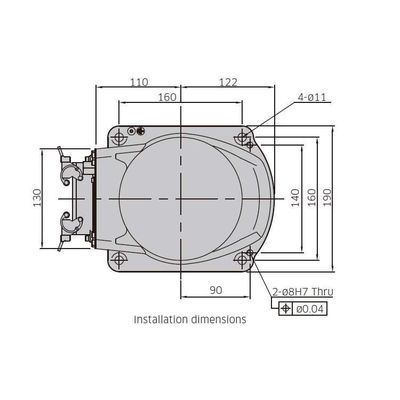 Bras RS007N de robot industriel de 6 axes pour la manipulation matérielle comme robot d'Assemblée