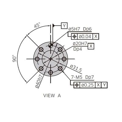 Bras RS007N de robot industriel de 6 axes pour la manipulation matérielle comme robot d'Assemblée