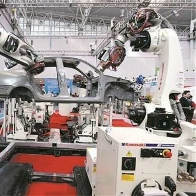 Charge utile robotique 7kg de bras RS007L 6 de robot d'axe industriel du bras manipulant le robot