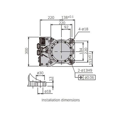Kawasaki RS010N bras robotique à 6 axes avec positionneur de soudage CNGBS pour robot de soudage