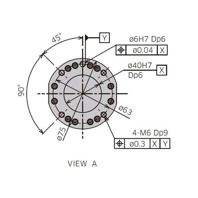 Armure robotique industrielle à 6 axes RS010L avec pinceau CNGBS pour manipuler l'automatisation en tant que robot industriel