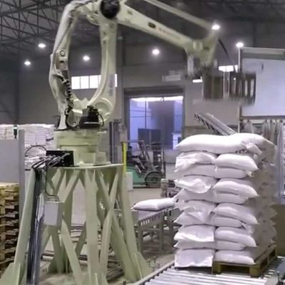 Robot palettiseur CP180L bras robotique à 4 axes pour l'automatisation de la palettisation en tant que robot palettisant