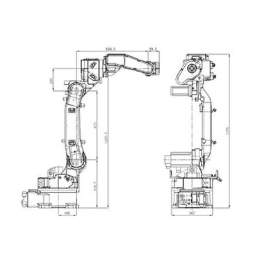Robot de soudage automatique SF6-C1440 6 axes bras robotique industriel pour robot de soudage automatisé