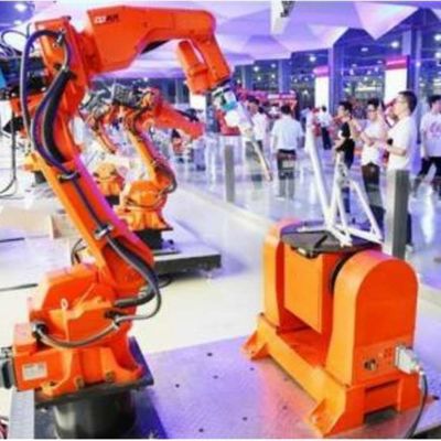Robot de soudage automatique QJR6-1400H avec positionneur de soudage CNGBS pour robot de soudage intelligent