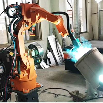 Robot robotique de soudure de l'axe QJR6-3 Chine du bras 6 avec le robot de soudure de soudeuses de MIG