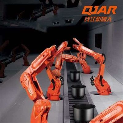 6 robotique robotique industrielle Chine du bras QJR20-1600 d'axe en tant que robot de pulvérisation