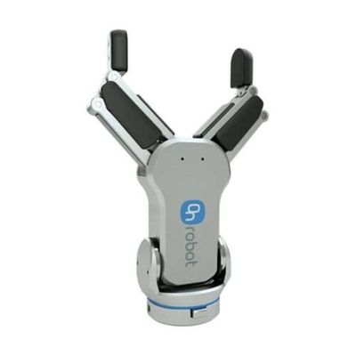 Bras robotique de collaboration avec le doigt flexible RG6 de la pince 2 comme pince de robot