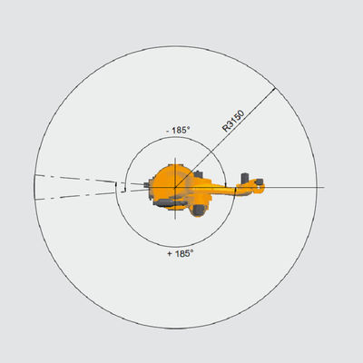 Axe de palletisation du bras 6 de robot de robot de PA de Kr 470 de Kuka avec le bras de palletisation de robot de la charge utile 470kg